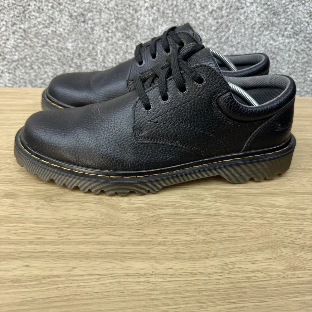 DR. MARTENS Ashfeld Oxford Utility Shoe Men's Size 12 Black Leather‎ Lace Up